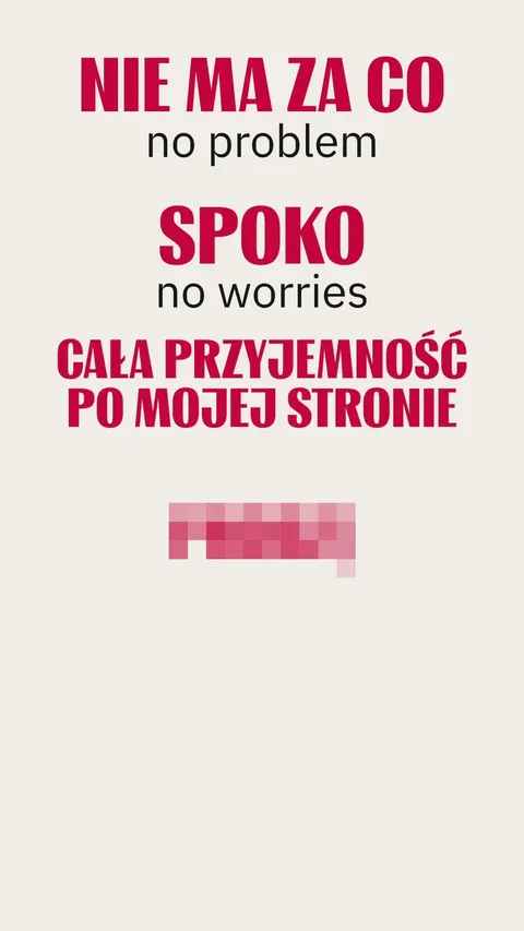 How to say you're welcome in Polish